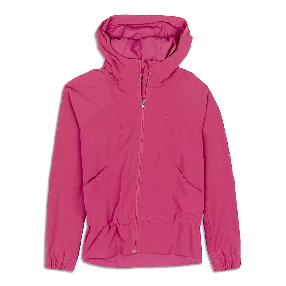 Lululemon Athletica Pink Utility Jacket with High Collar